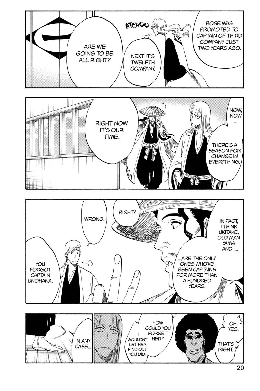 Bleach chapter 315.5 page 19