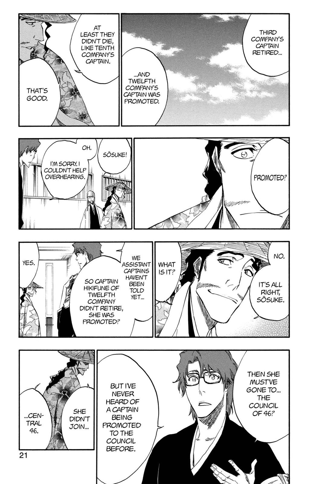 Bleach chapter 315.5 page 20