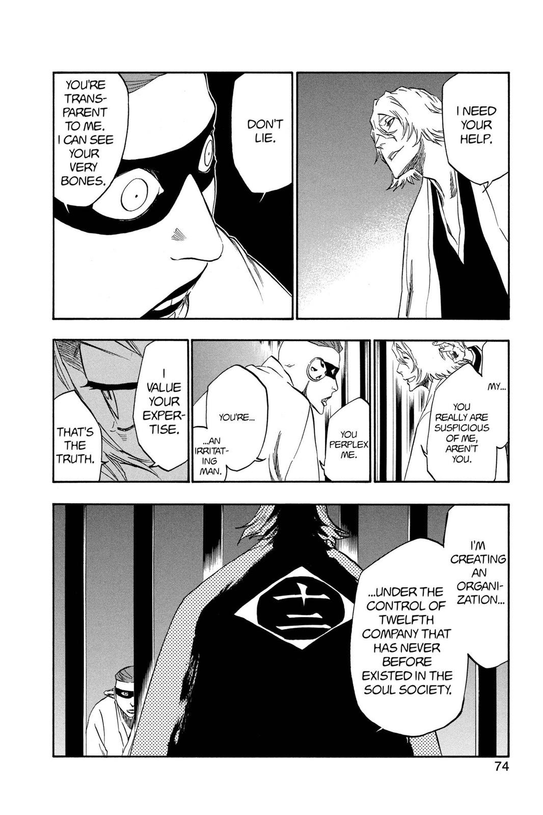 Bleach chapter 315.5 page 70