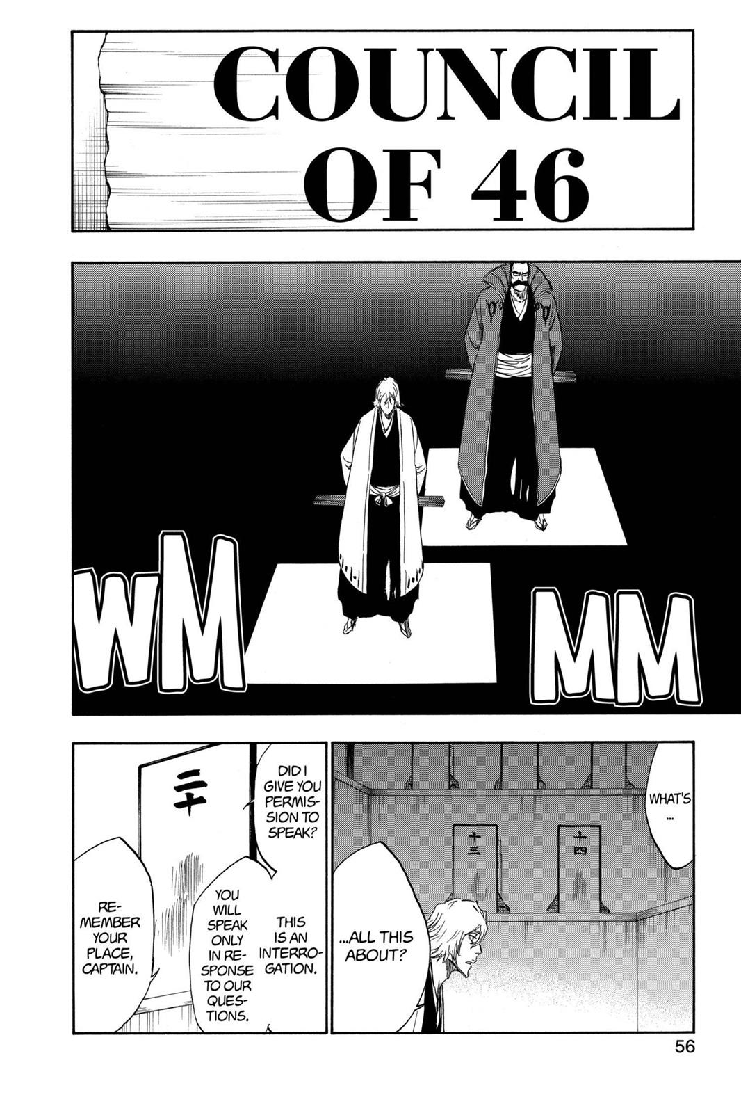 Bleach chapter 315.8 page 54