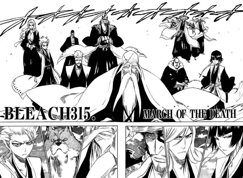 Bleach chapter 315 page 1