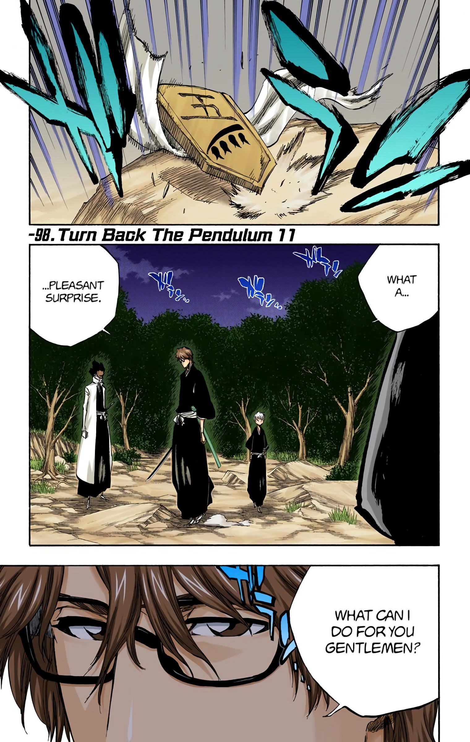 Bleach chapter 316.1 page 1