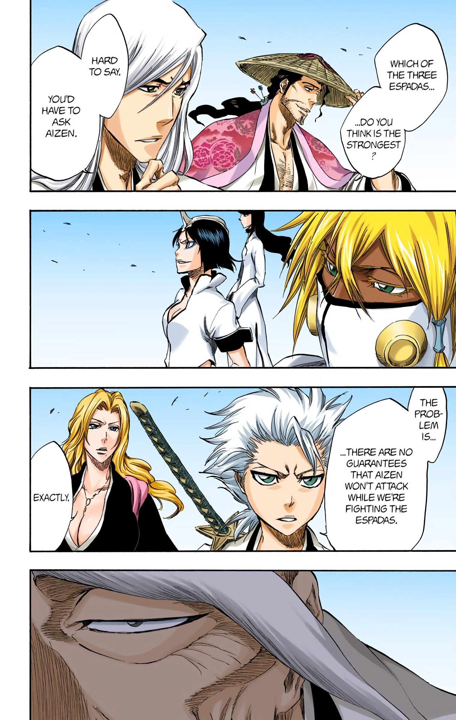 Bleach chapter 316.3 page 7