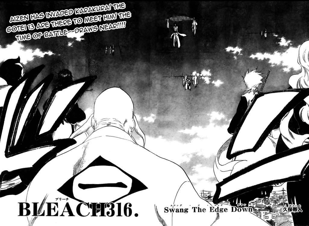 Bleach chapter 316 page 3