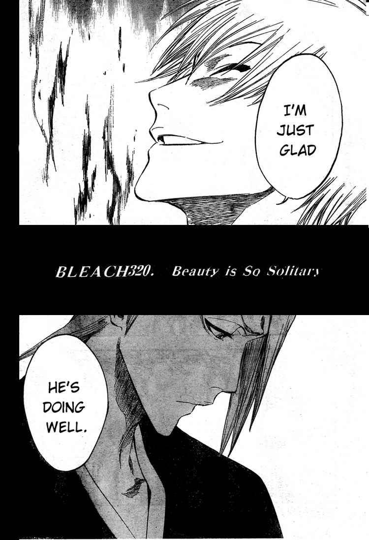 Bleach chapter 320 page 1