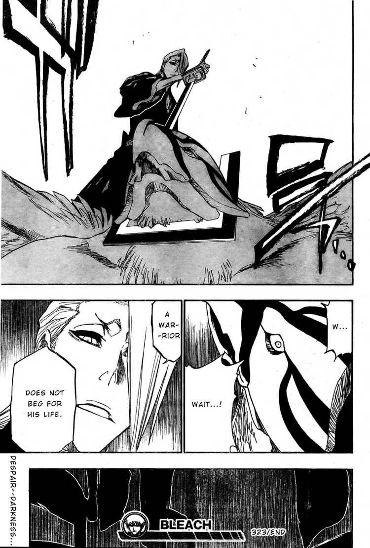 Bleach chapter 323 page 20