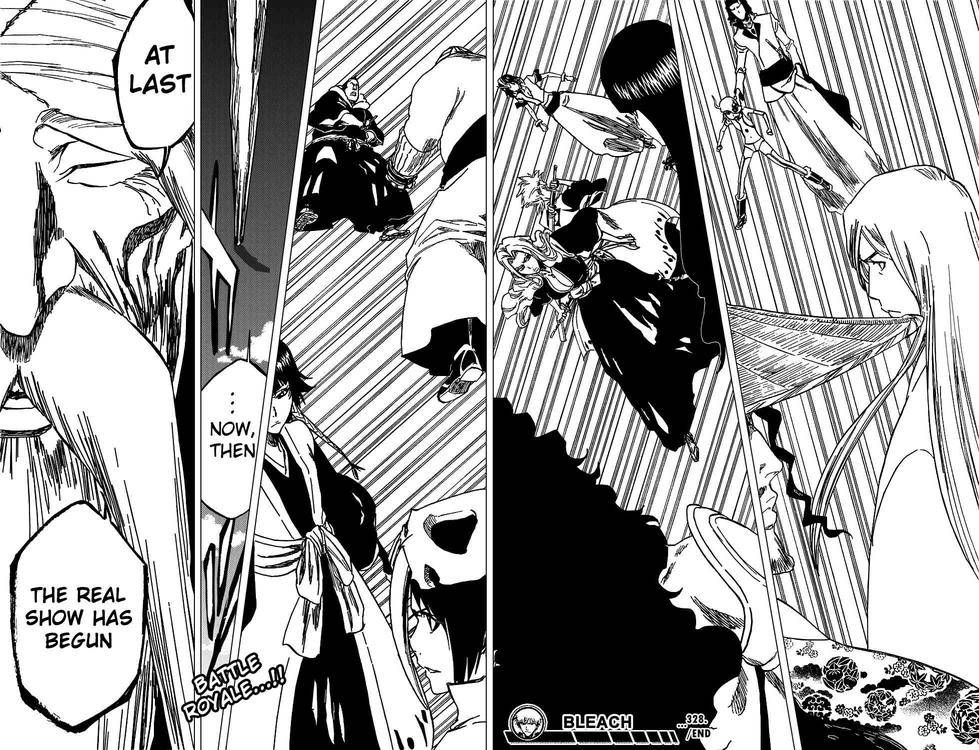 Bleach chapter 328 page 19