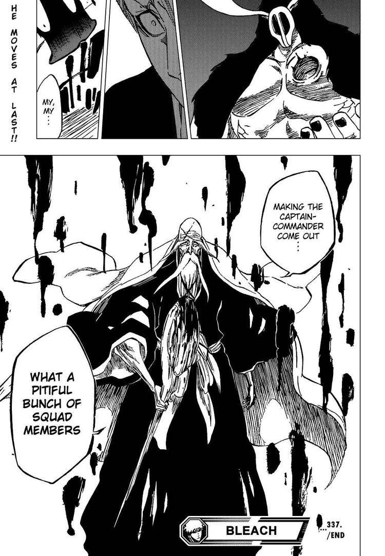 Bleach chapter 337 page 18