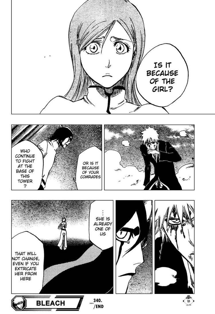 Bleach chapter 340 page 16