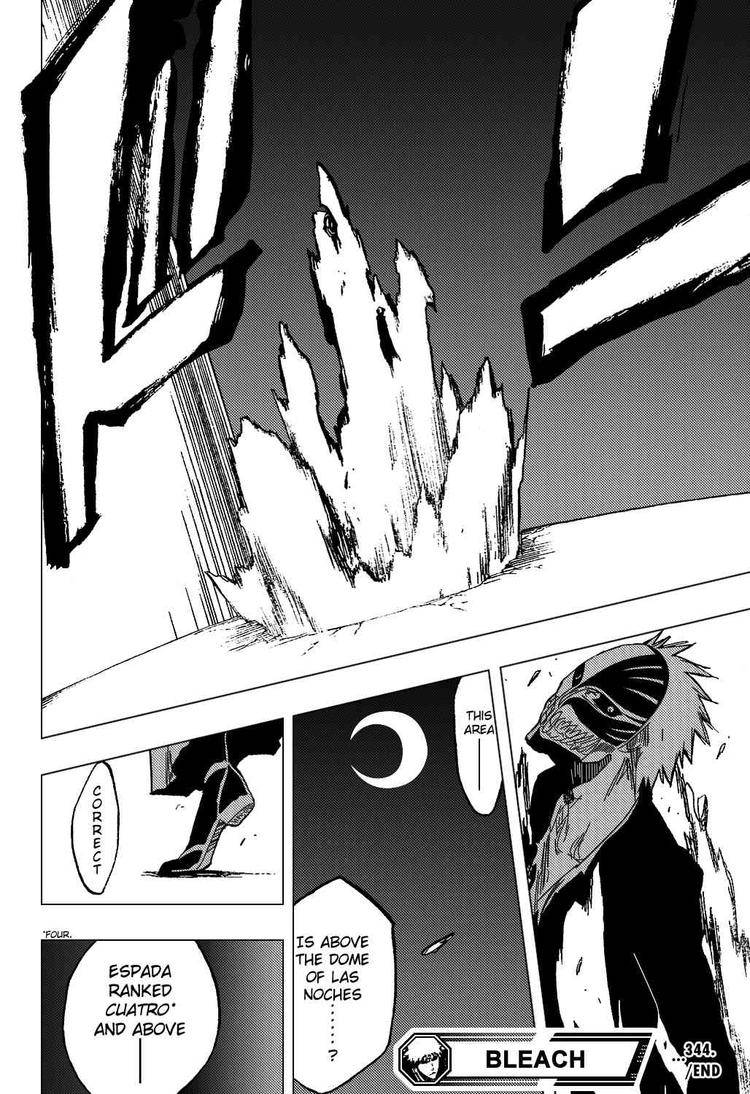 Bleach chapter 344 page 17