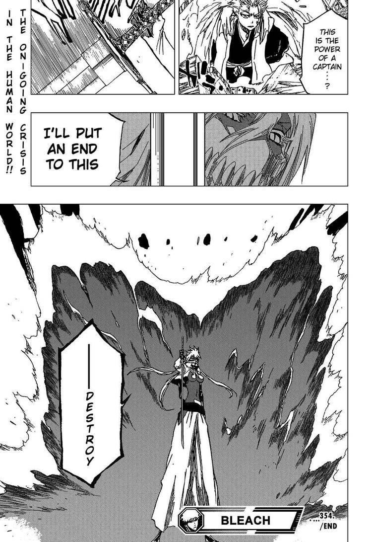 Bleach chapter 354 page 17