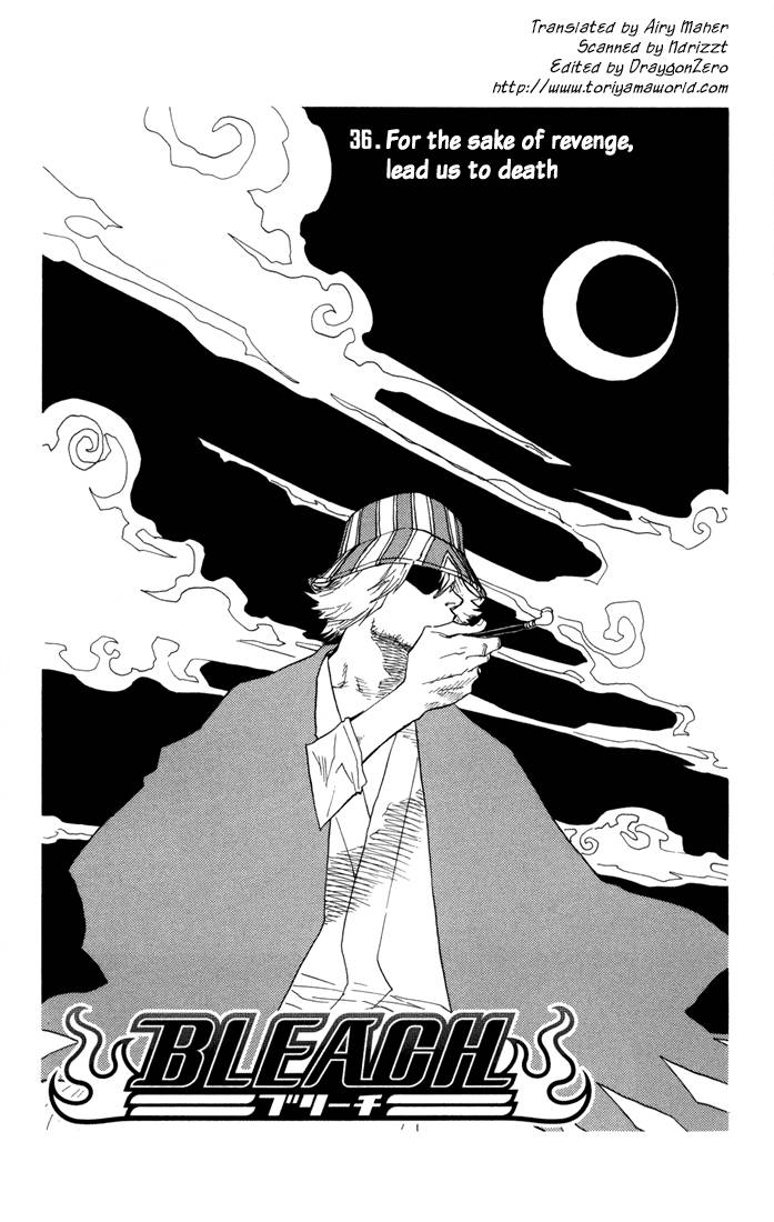 Bleach chapter 36 page 1