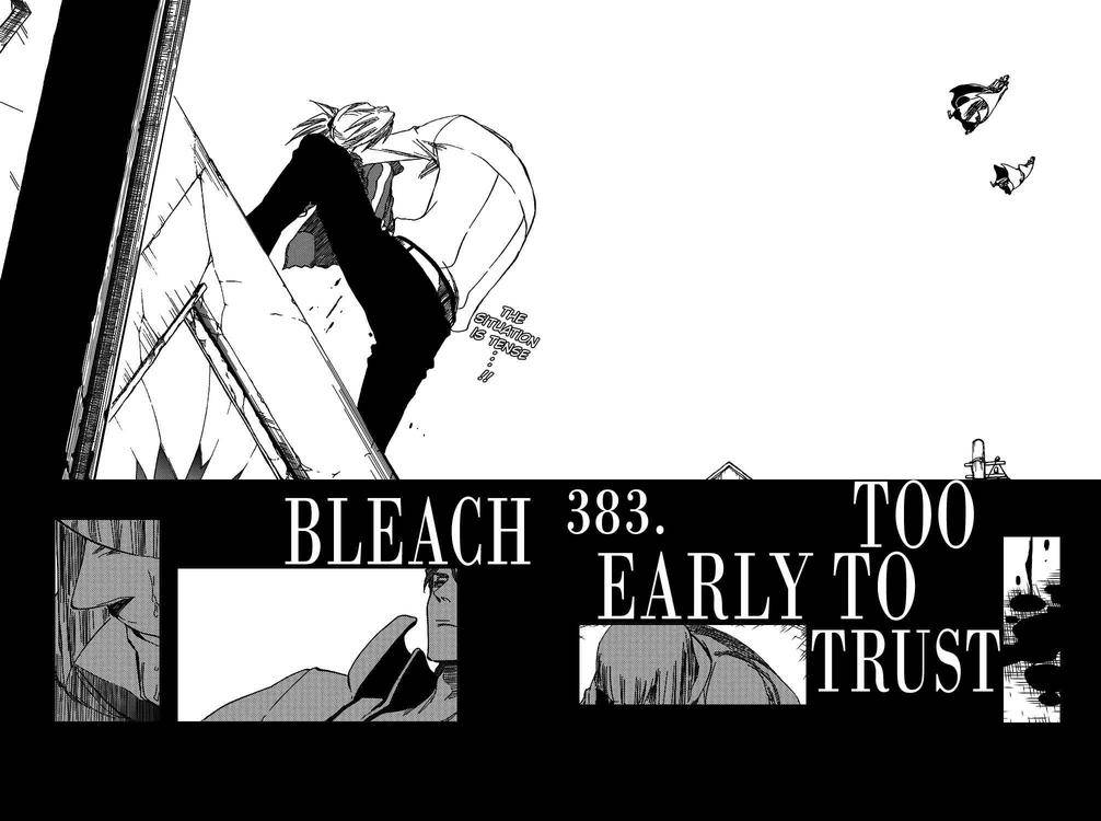 Bleach chapter 383 page 8