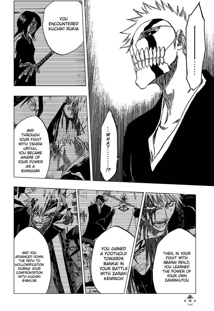 Bleach chapter 396 page 17