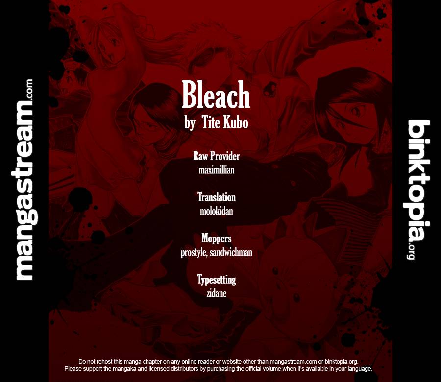 Bleach chapter 422 page 1