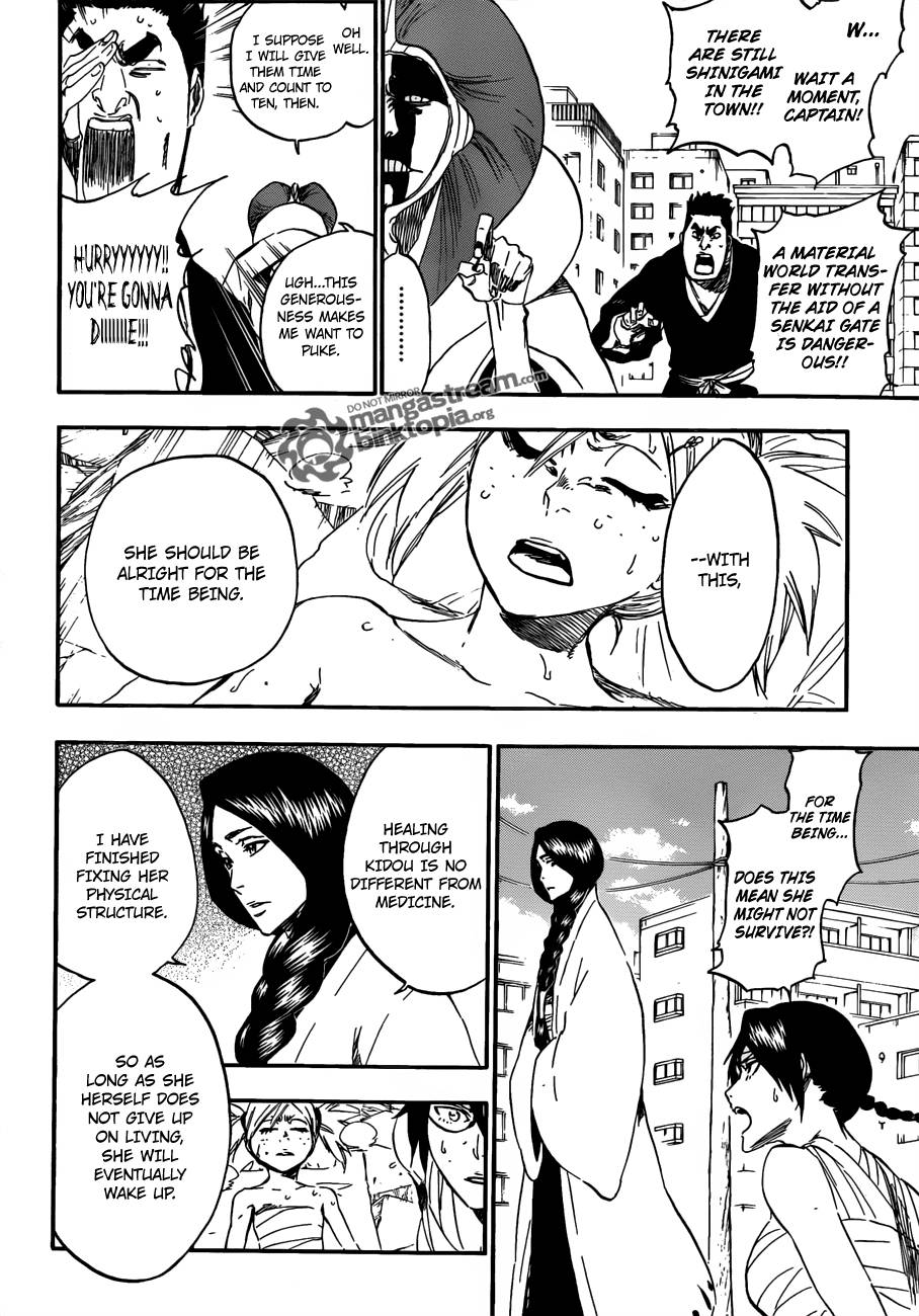 Bleach chapter 422 page 2