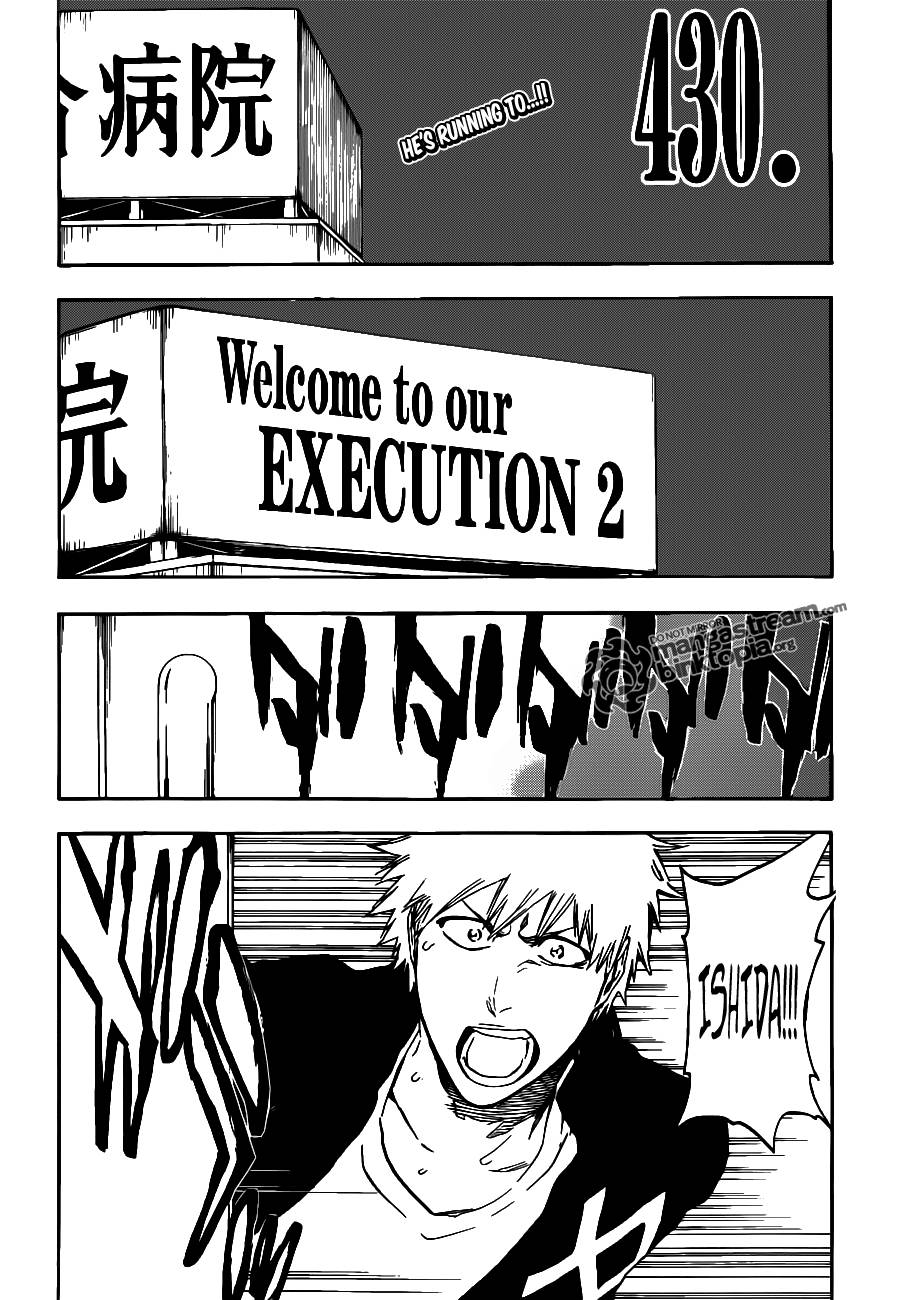 Bleach chapter 430 page 8