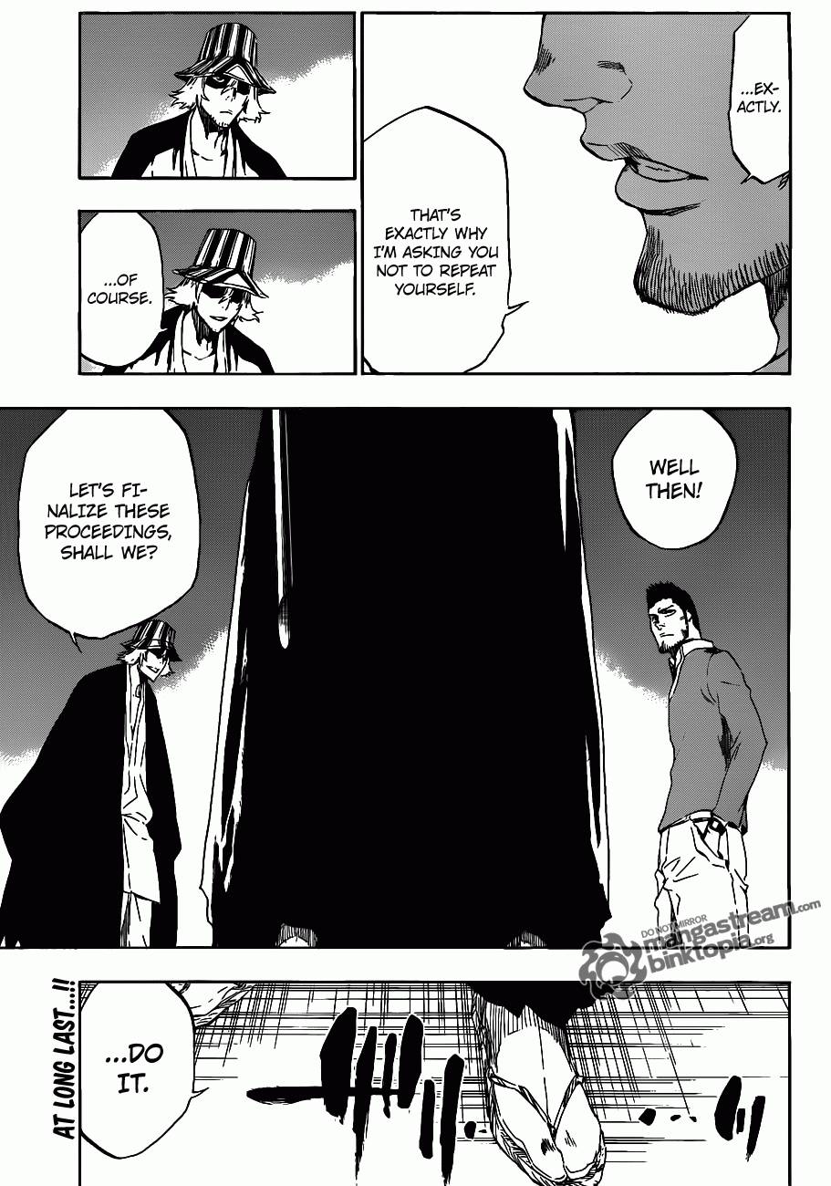 Bleach chapter 448 page 19