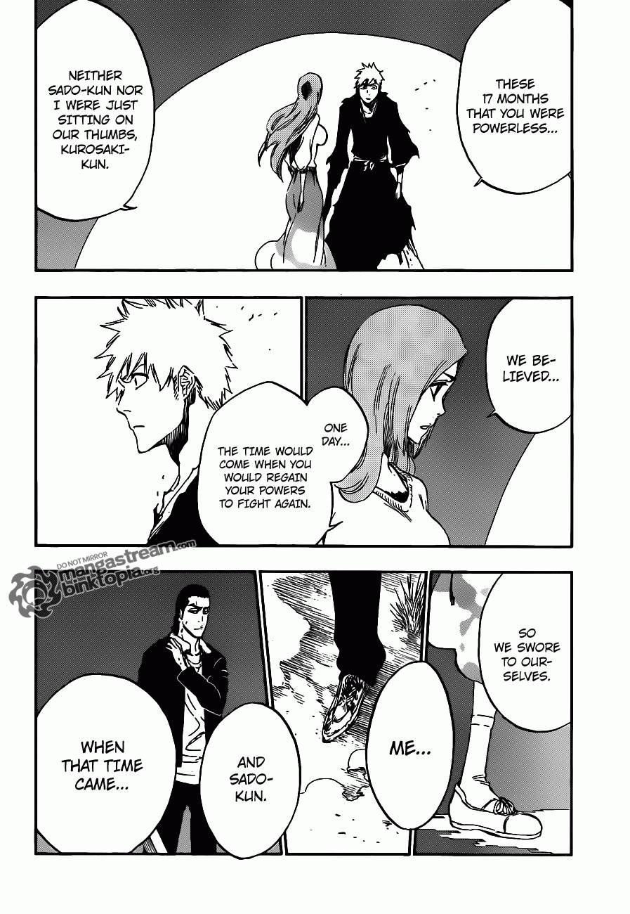 Bleach chapter 449 page 17