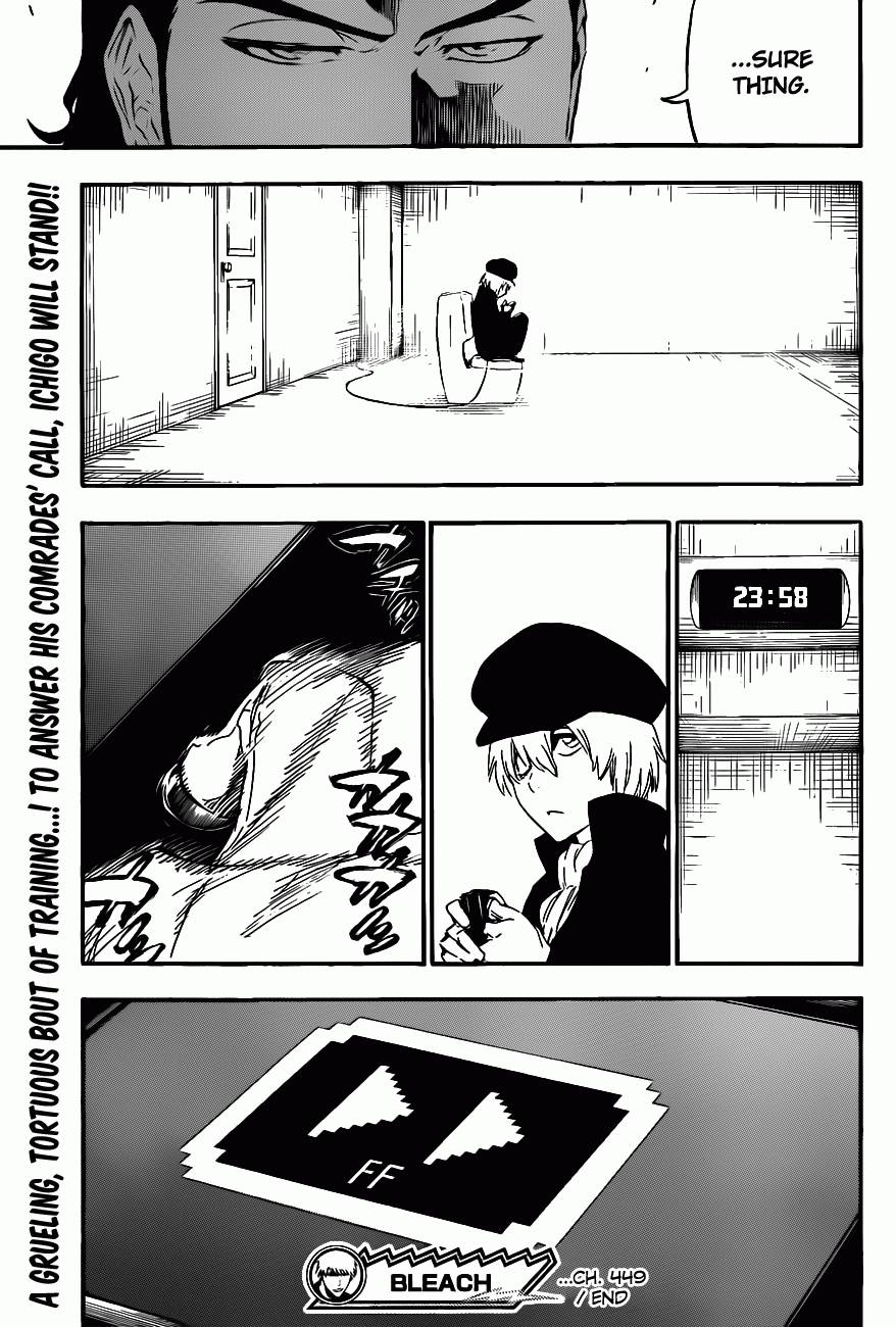 Bleach chapter 449 page 20