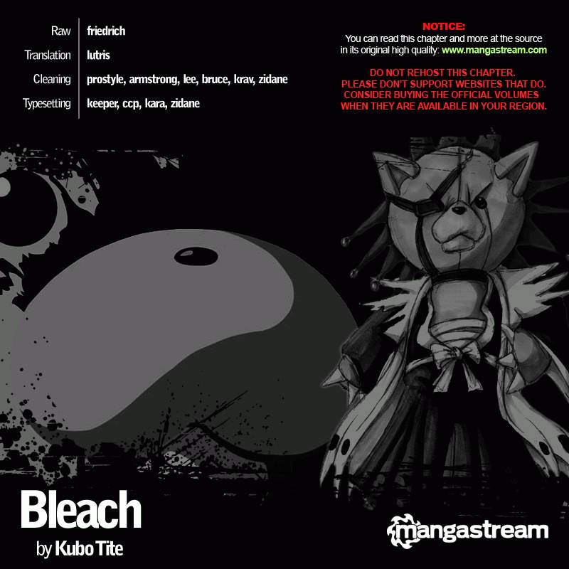 Bleach chapter 452 page 1