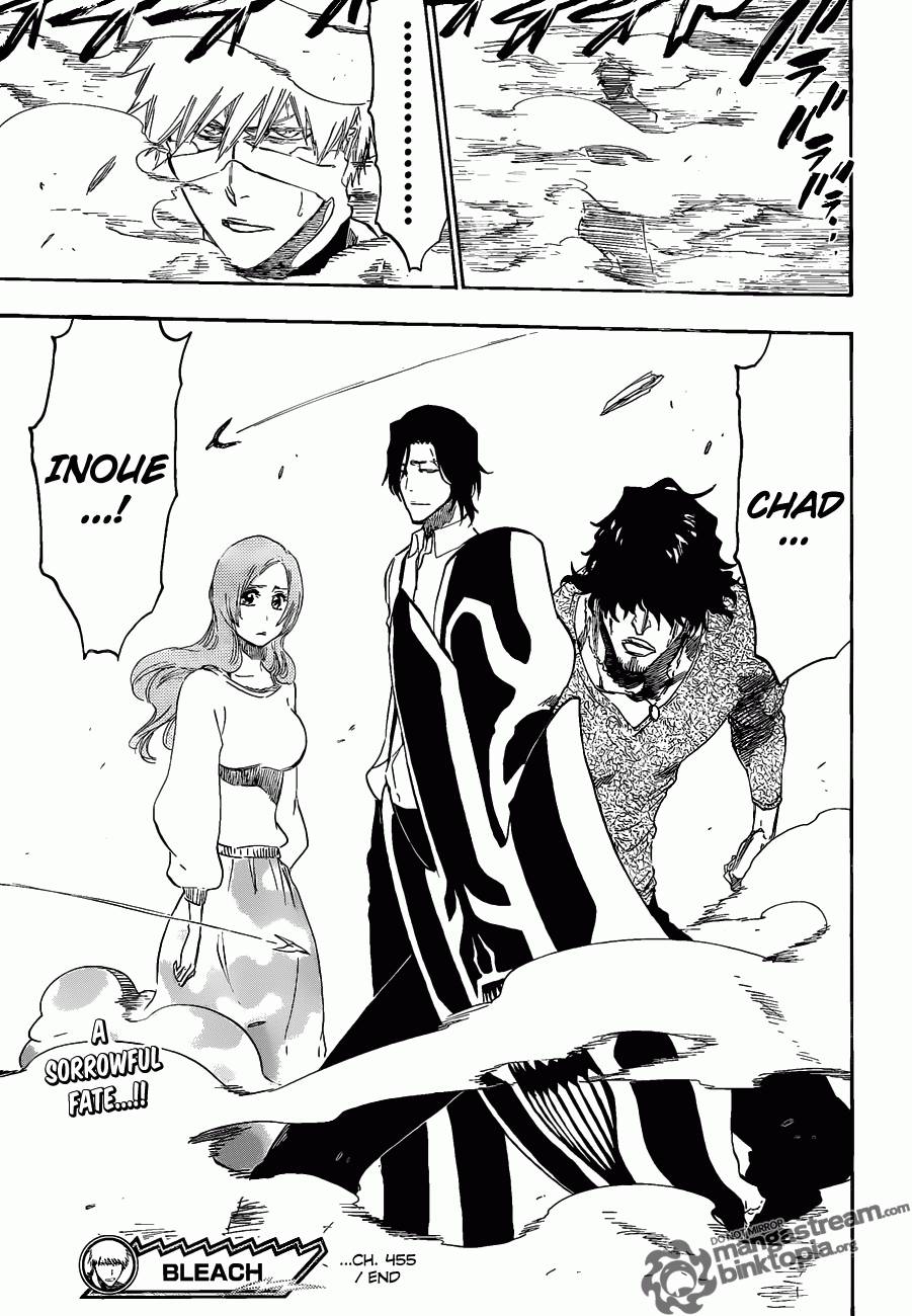Bleach chapter 455 page 19