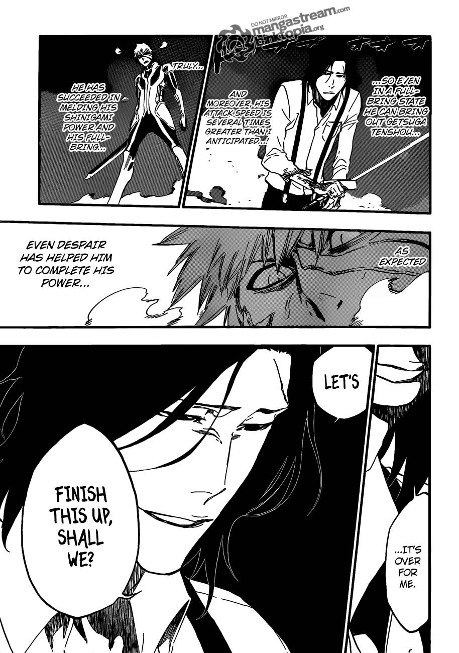 Bleach chapter 457 page 12