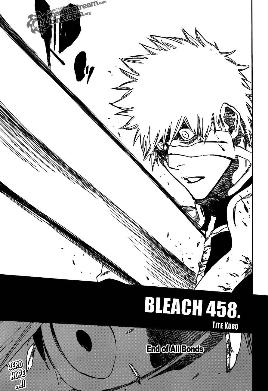 Bleach chapter 458 page 18