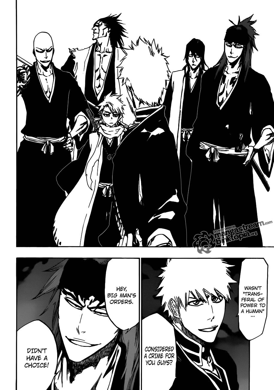 Bleach chapter 461 page 11