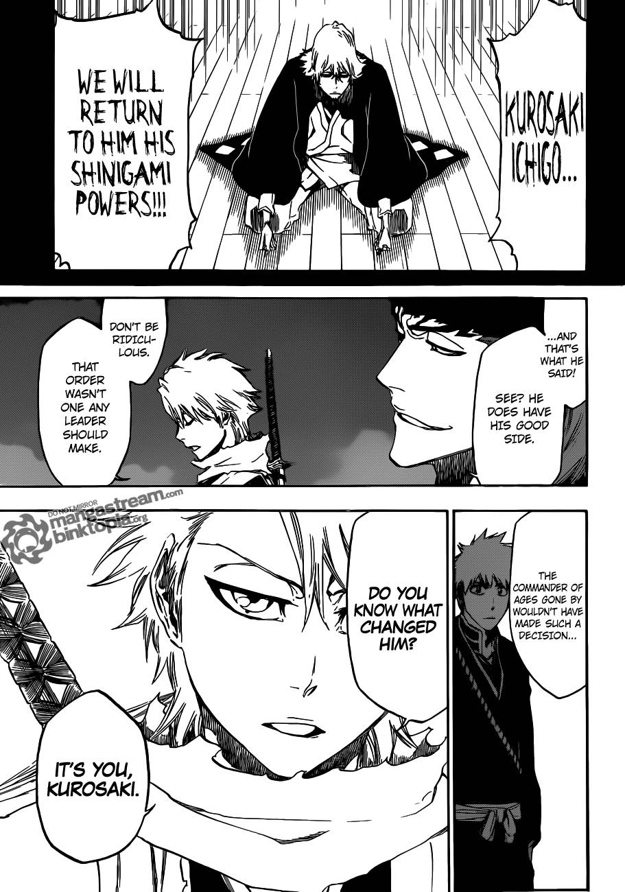Bleach chapter 461 page 14