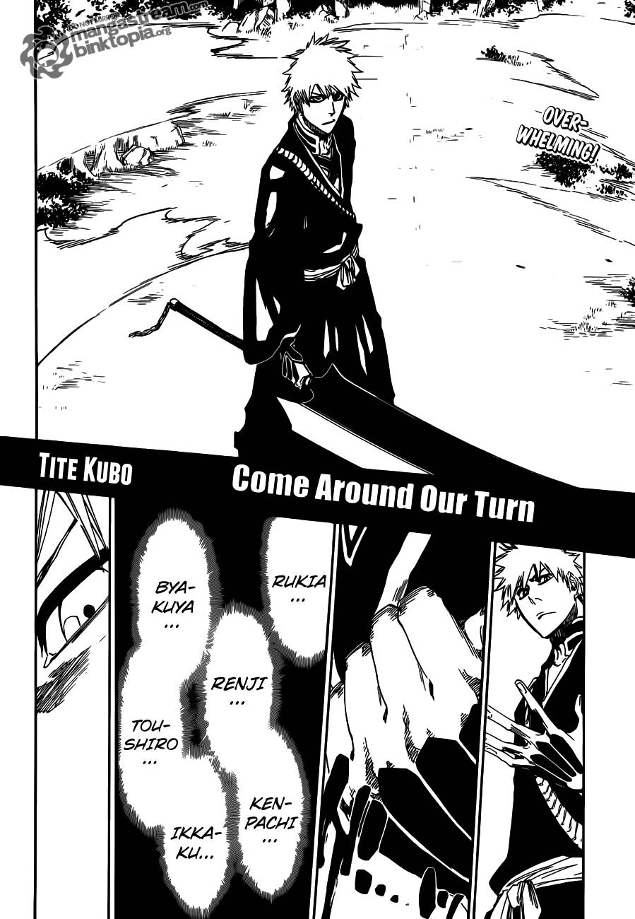 Bleach chapter 461 page 9