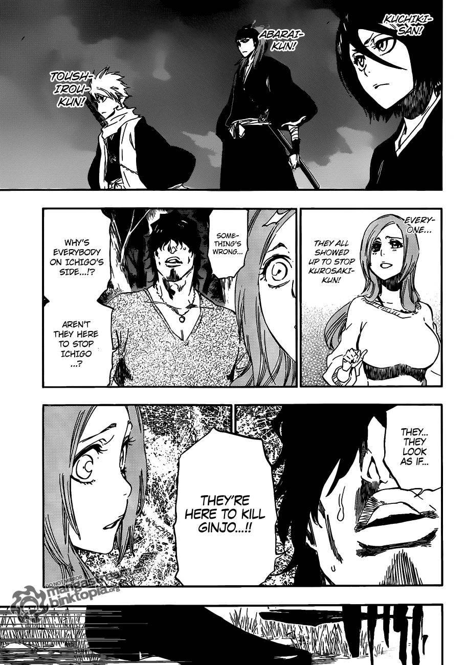 Bleach chapter 462 page 8