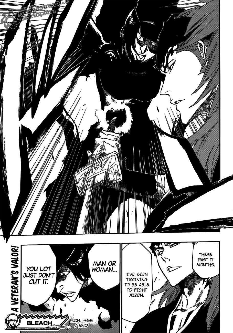 Bleach chapter 465 page 18