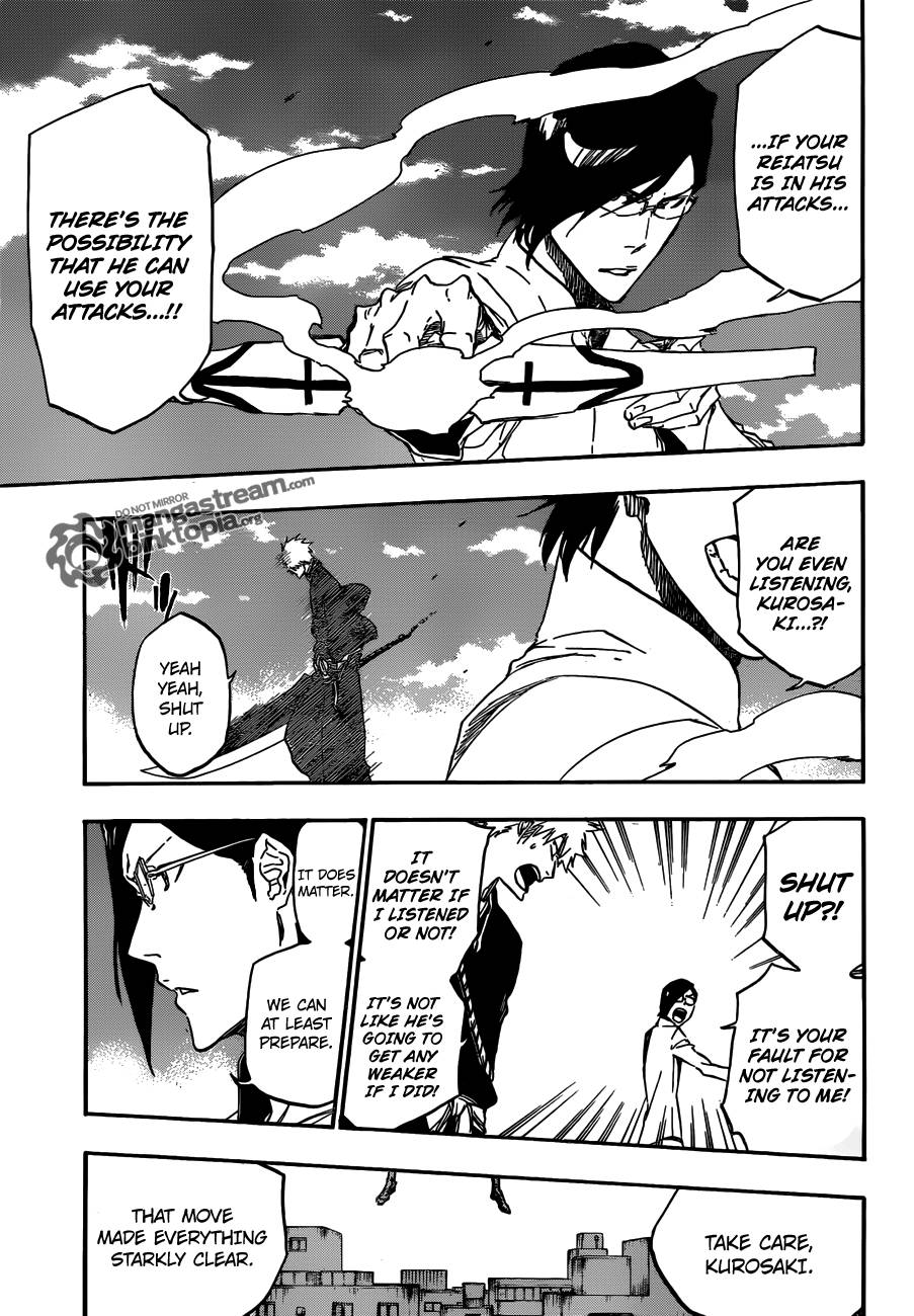 Bleach chapter 470 page 15