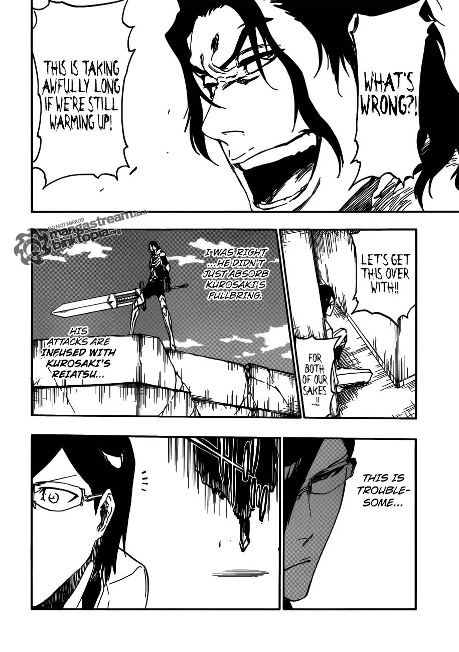 Bleach chapter 470 page 8