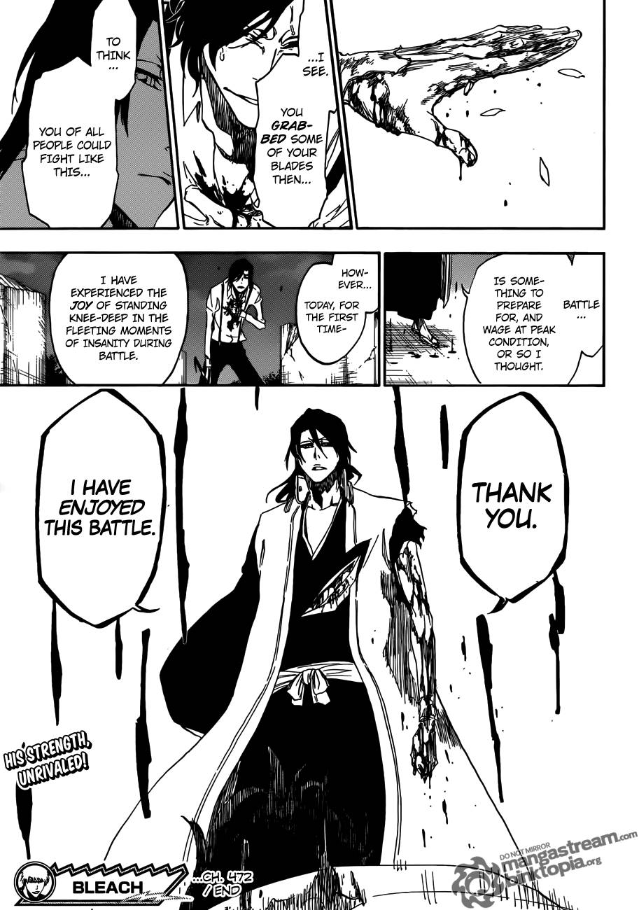 Bleach chapter 472 page 18