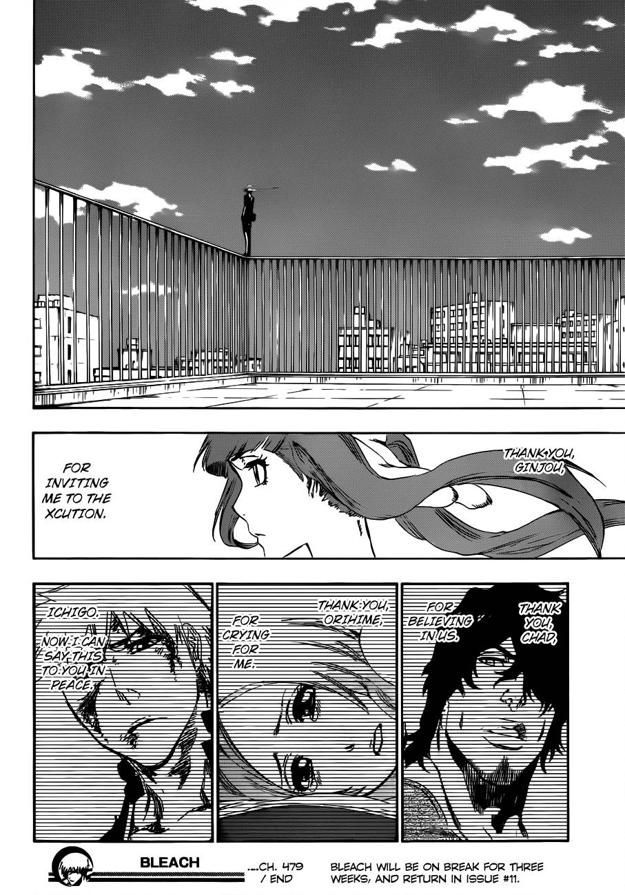 Bleach chapter 479 page 18