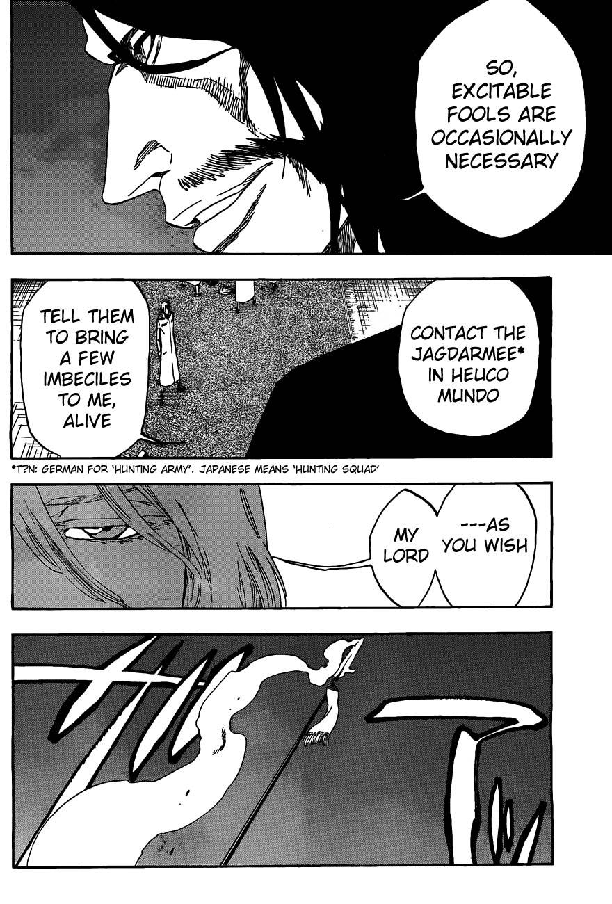 Bleach chapter 486 page 15