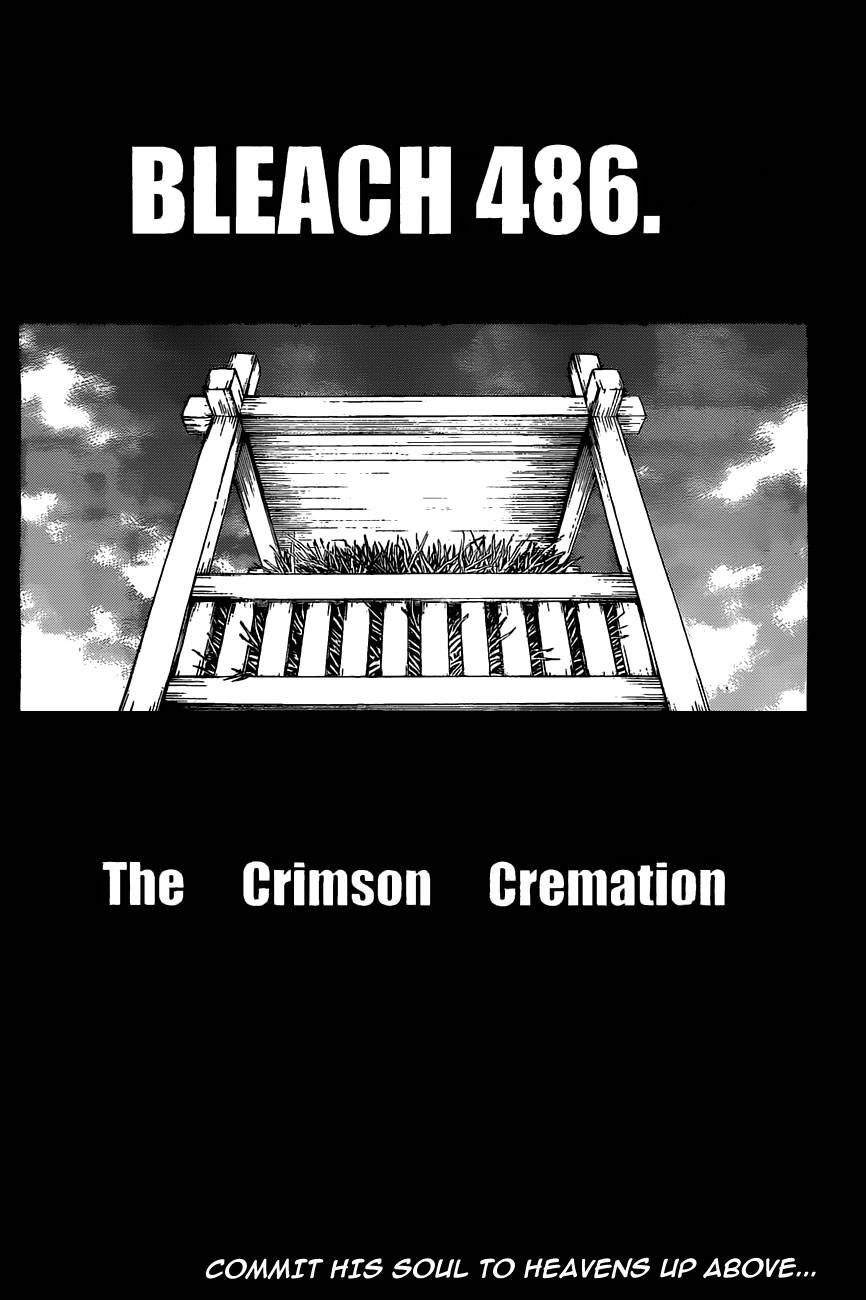 Bleach chapter 486 page 3
