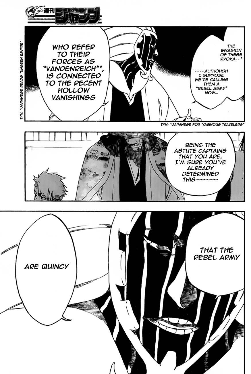 Bleach chapter 488 page 11