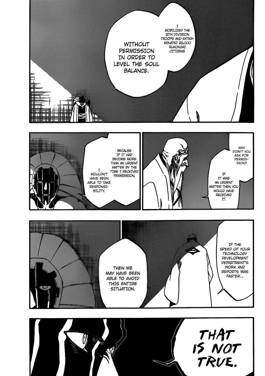 Bleach chapter 489 page 15