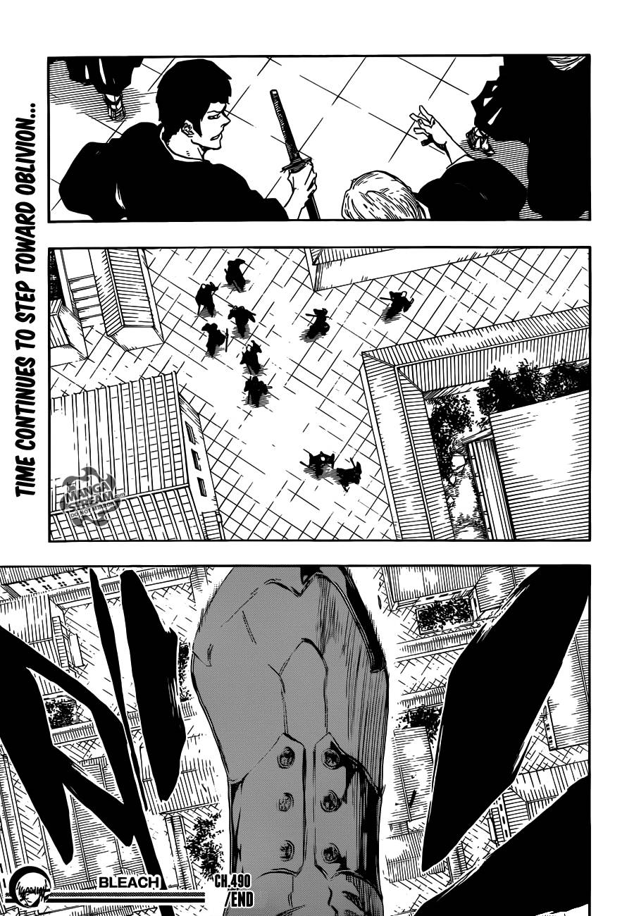 Bleach chapter 490 page 17
