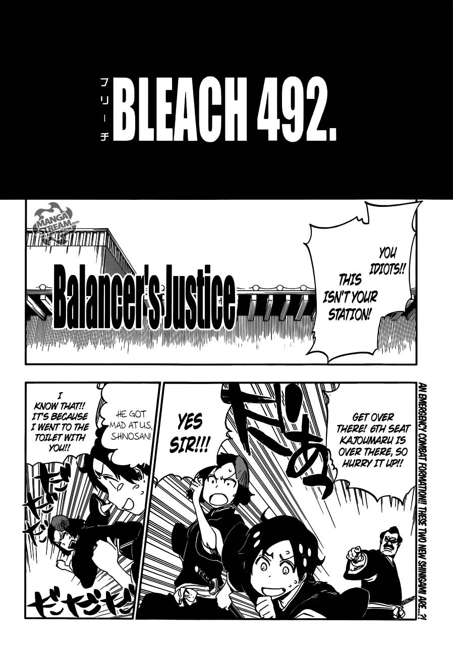 Bleach chapter 492 page 10