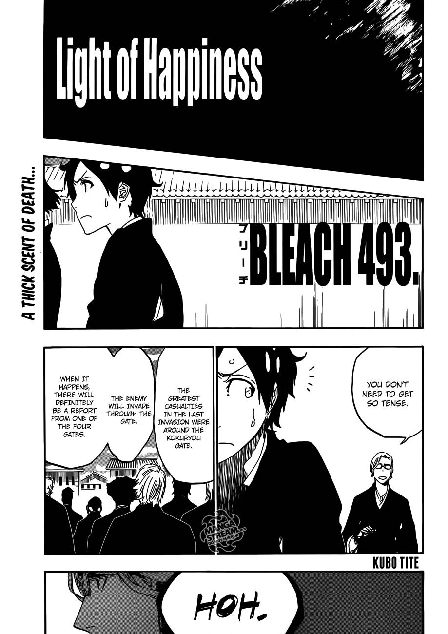 Bleach chapter 493 page 16