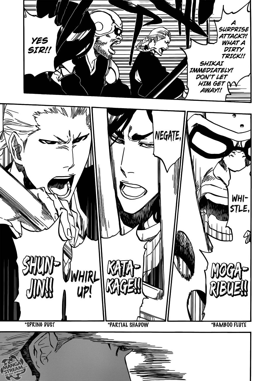 Bleach chapter 494 page 15
