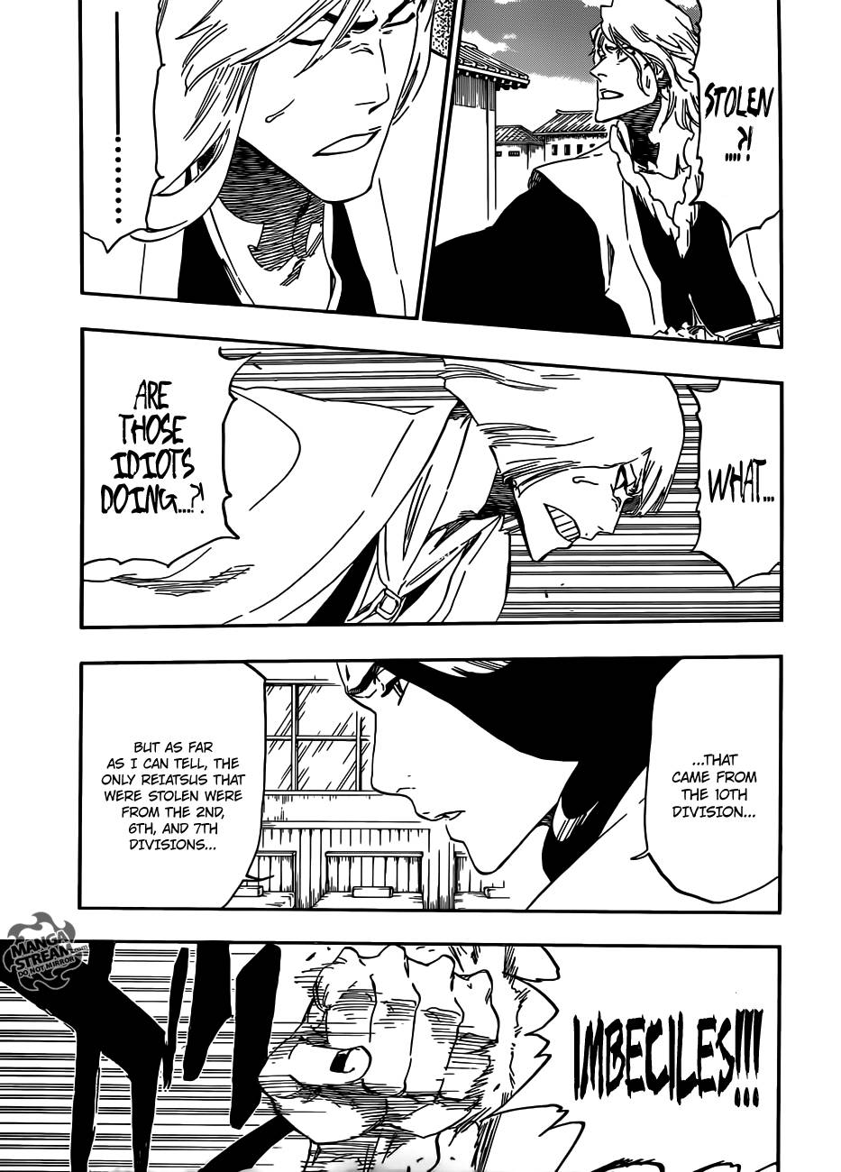 Bleach chapter 497 page 10