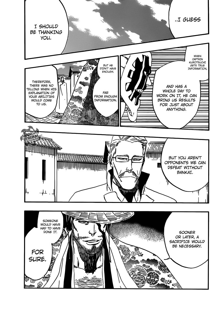 Bleach chapter 497 page 12