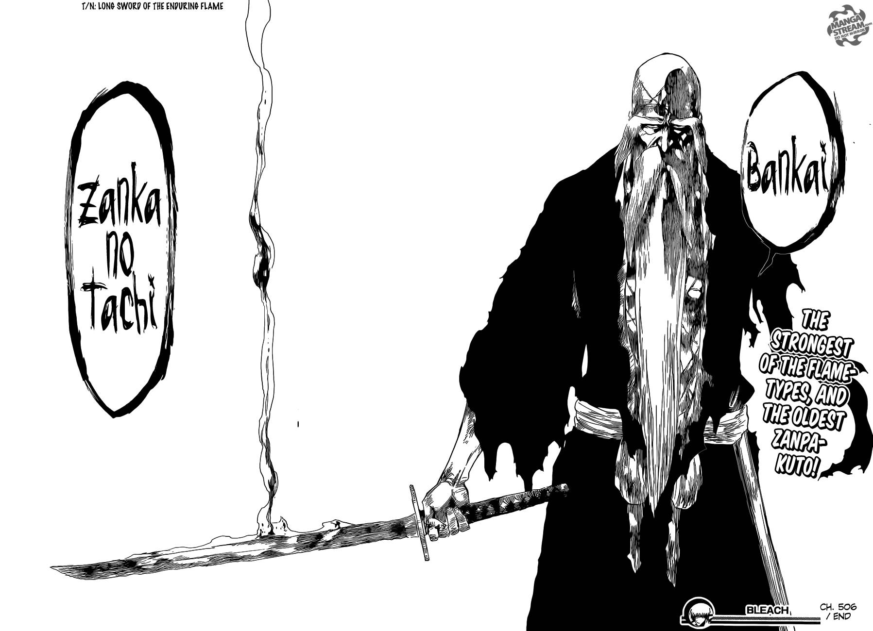 Bleach chapter 506 page 18