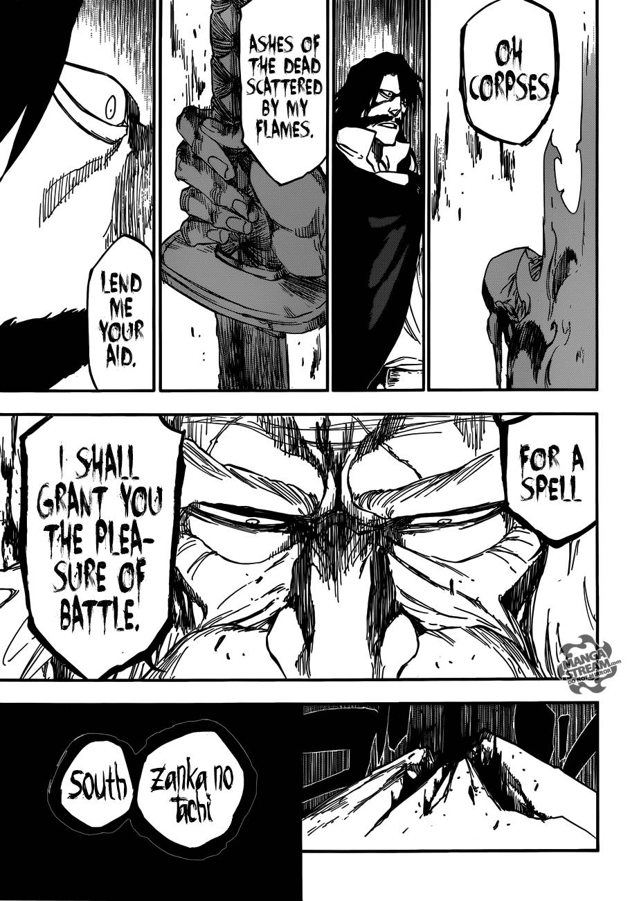 Bleach chapter 508 page 17