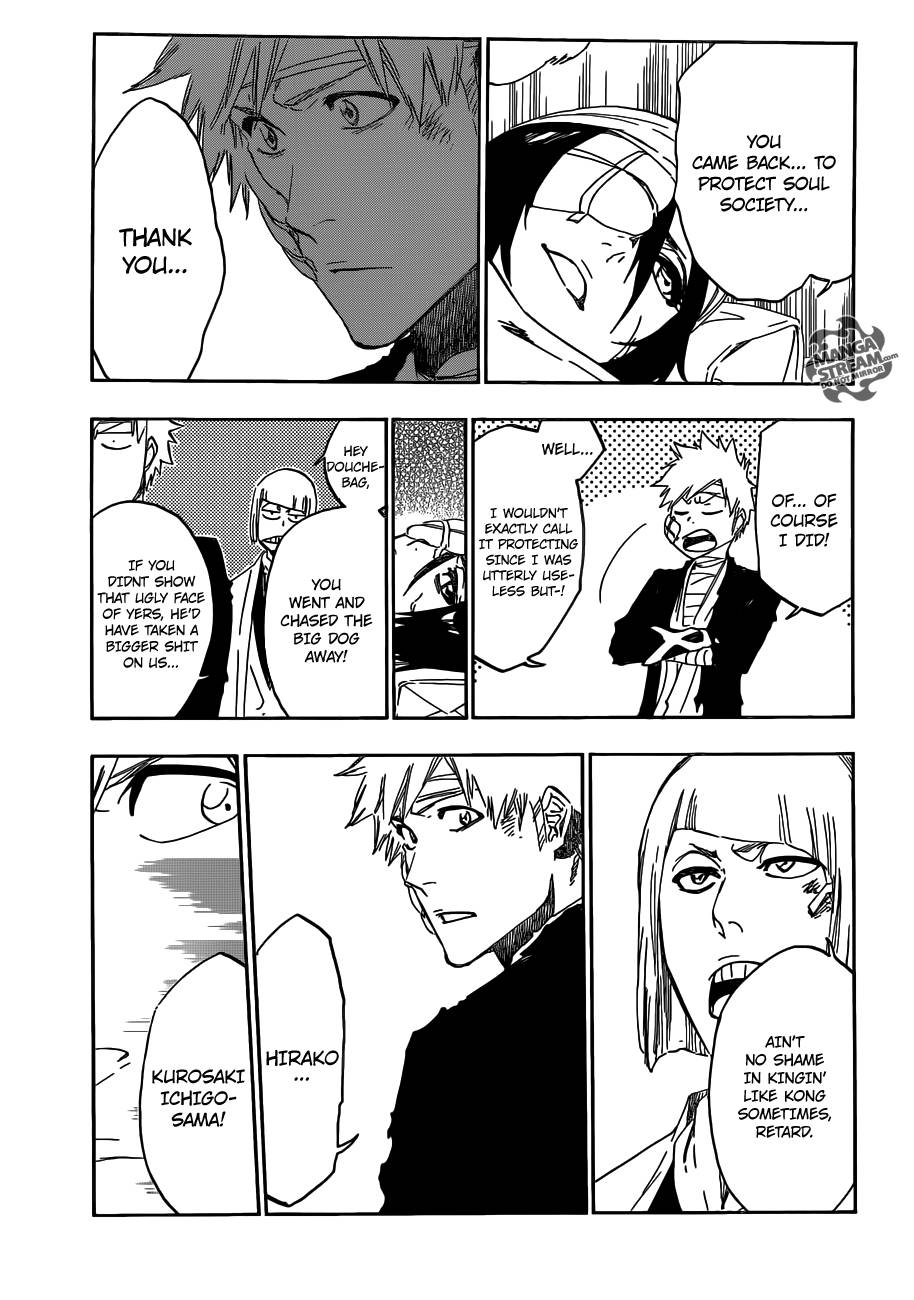 Bleach chapter 515 page 12